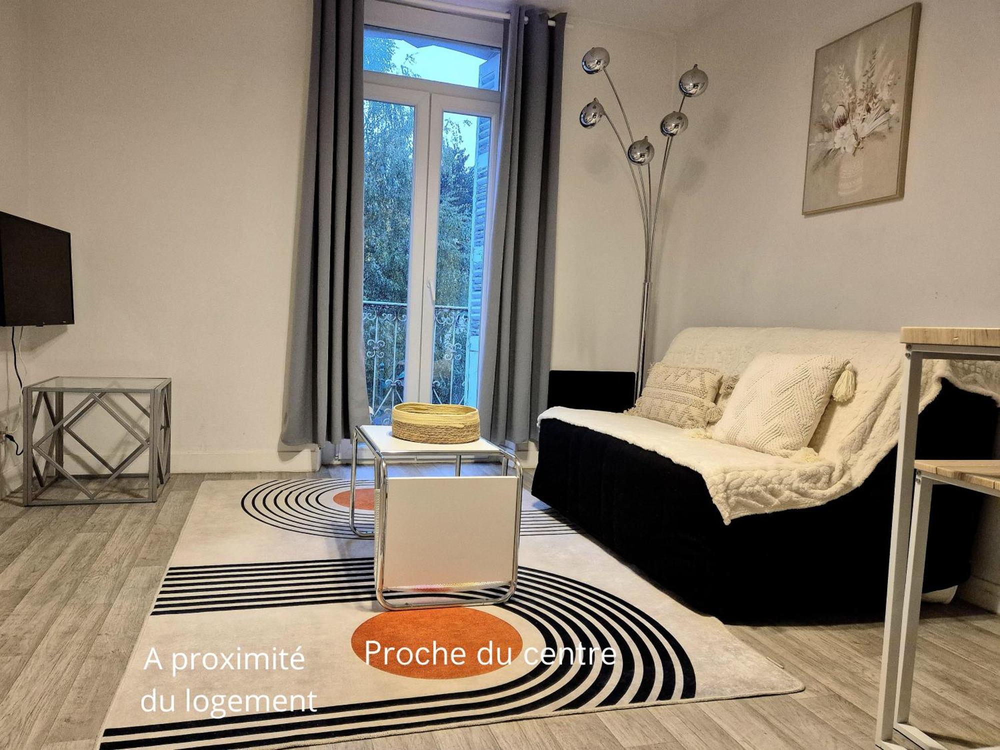Appartement Le Cocon-t2-proche Du Centre-wifi